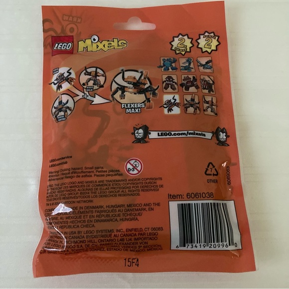 Lego Kit Mixels Series 2 Kraw # 41515 - Picture 2 of 2